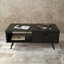 Vilamo soffbord 96 x 44,5 cm - Svart