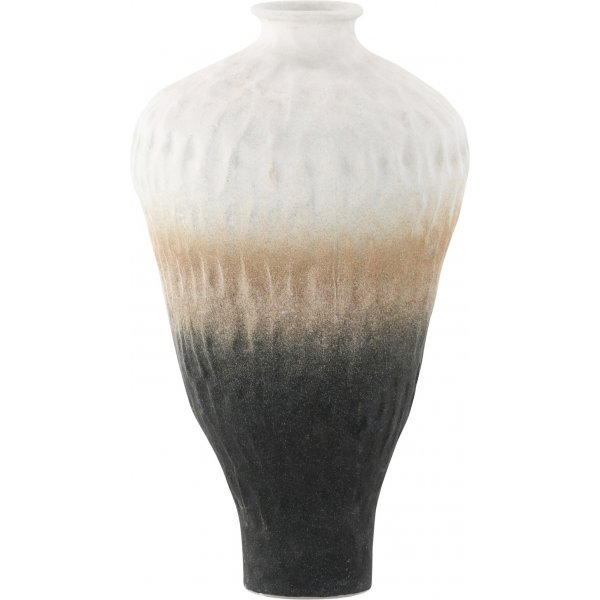 Vase Pane 16 x 29 cm - Beige/Gris/Blanc Vase Pane 16 x 29 cm - Beige/Gris/Blanc