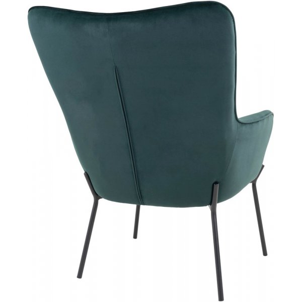 Fauteuil Glasgow - Vert/noir Fauteuil Glasgow - Vert/noir