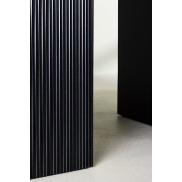 Table à manger Matilda 130-180 x 130 cm - Noir Table à manger Matilda 130-180 x 130 cm - Noir