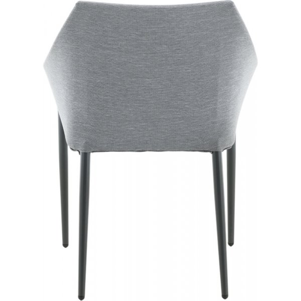 Chaise de salle à manger Spoga - Noir/Gris foncé Chaise de salle à manger Spoga - Noir/Gris foncé