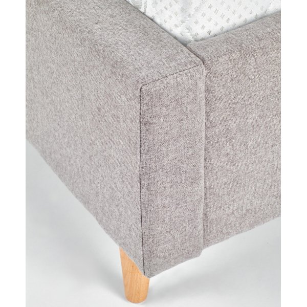 Harrison bedframe 160x200 cm - Grijs + Textielreiniging voor meubels