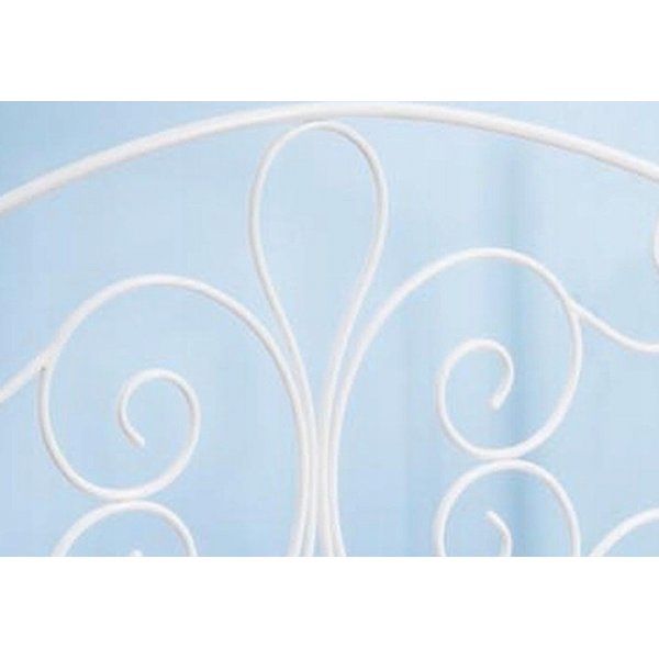 Lit Topsy 120 cm - Blanc