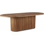 Utebord teak ovalt 220x100 cm
