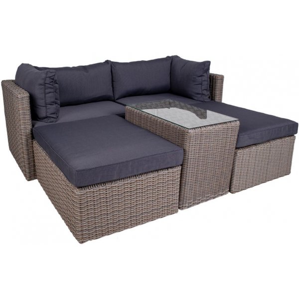 Rossi modulsoffa - Gr konstrotting + Flckborttagare fr mbler