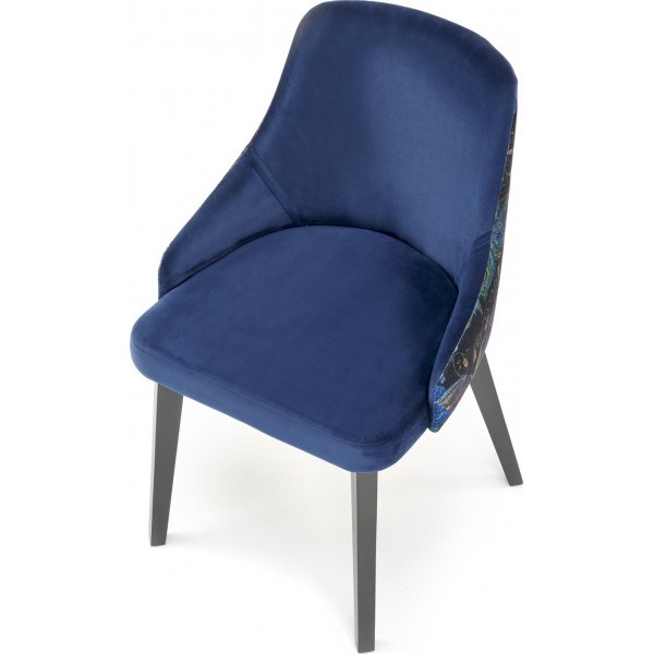 Chaise de salle à manger Endo - Bleu foncé Chaise de salle à manger Endo - Bleu foncé