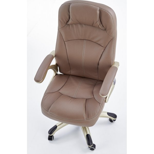 Chaise de bureau Kayla - Marron