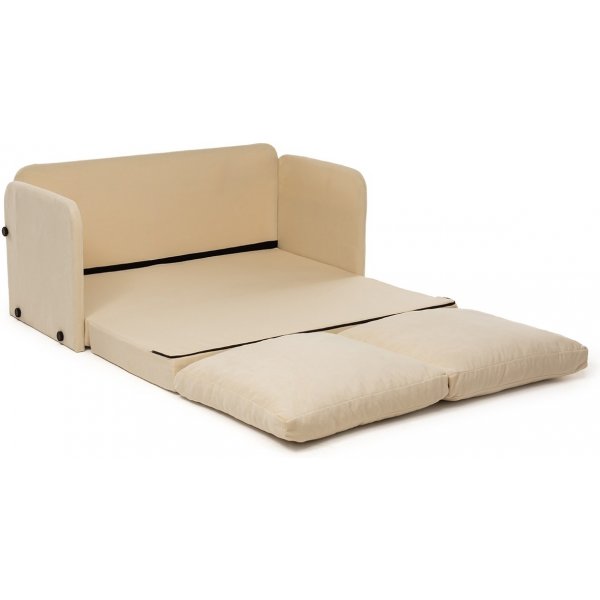Saga 2-sits bäddsoffa - Cream Saga 2-sits bäddsoffa - Cream