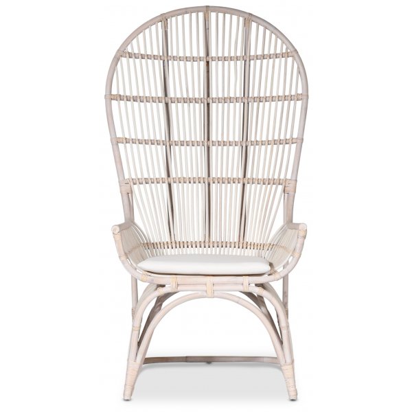 Mandarin Pfgel stol - Whitewash