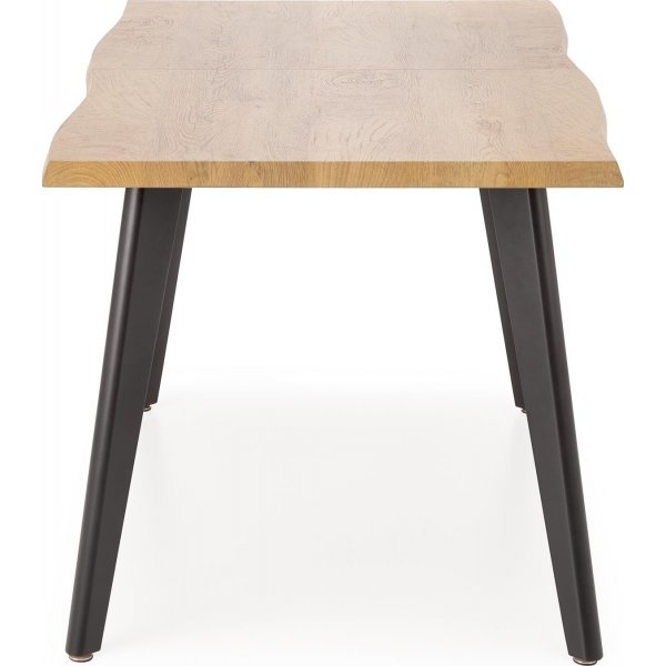 Table à manger Horst 150-210 x 90 cm - Chêne/noir Table à manger Horst 150-210 x 90 cm - Chêne/noir