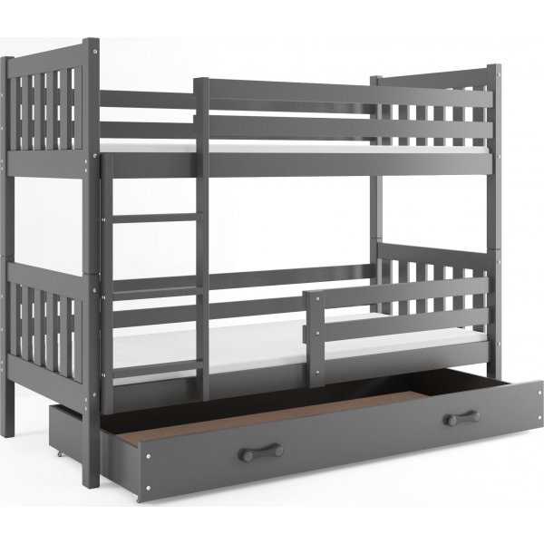 Carino våningssäng med förvaringslåda - Valfri färg & storlek Carino våningssäng med förvaringslåda - Valfri färg & storlek