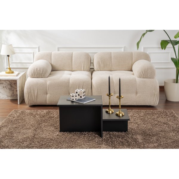 Harmony soffbord 80 x 40 cm - Svart tr