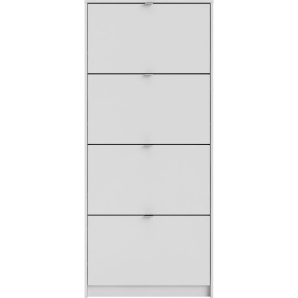 Shoes skoskåp med 4 fack - Vit Shoes skoskåp med 4 fack - Vit