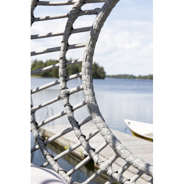 Viga hngstol - Svart/gr