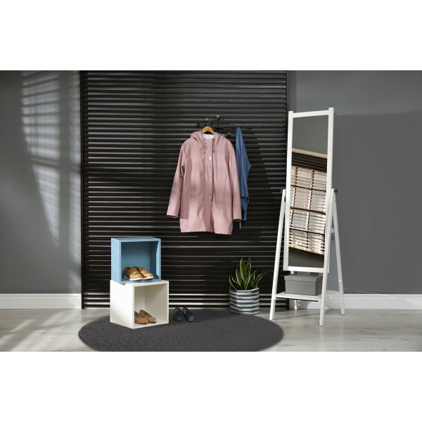 Tapis tissé plat Zeus Graphite Tapis tissé plat Zeus Graphite