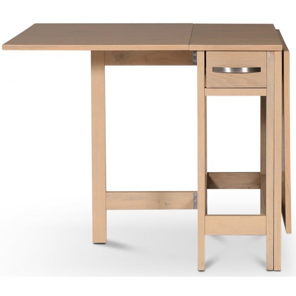 Fårö klaffbord 30/90/150 x 80 cm - Whitewash Fårö klaffbord 30/90/150 x 80 cm - Whitewash