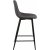 Wilma barstol 91 cm - Gr/svart
