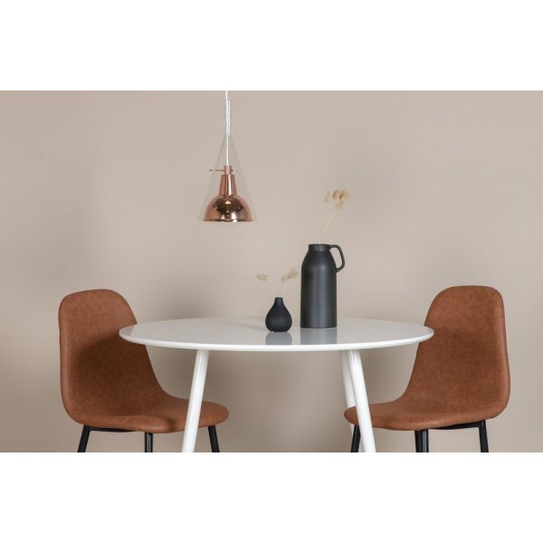 Malmen taklampa - Glas/kopparfärgad metall Malmen taklampa - Glas/kopparfärgad metall