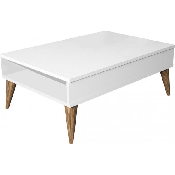 Table basse Best 90 x 60 cm - Blanc Table basse Best 90 x 60 cm - Blanc