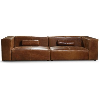 Madison XL soffa 300 cm - Anilinlder cognac
