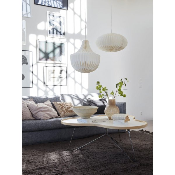 Vicky plafondlampenkap - Wit - 40 cm