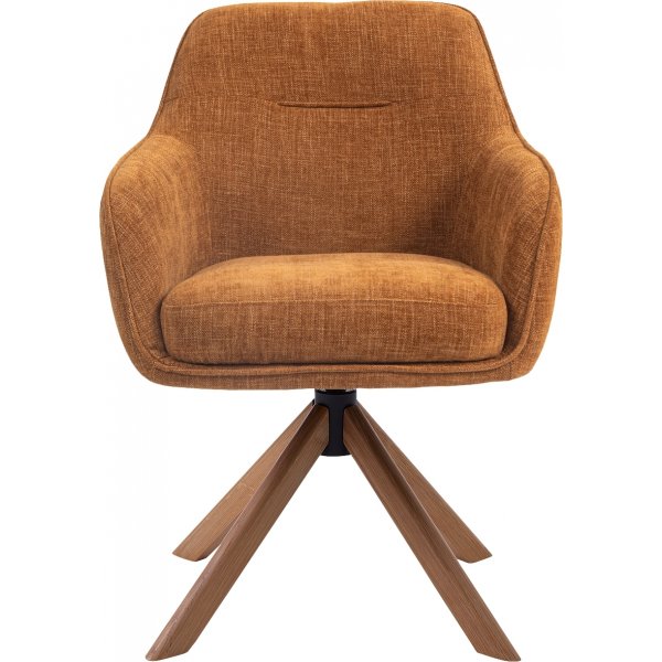 Option karmstol - Roströd/ek Option karmstol - Roströd/ek