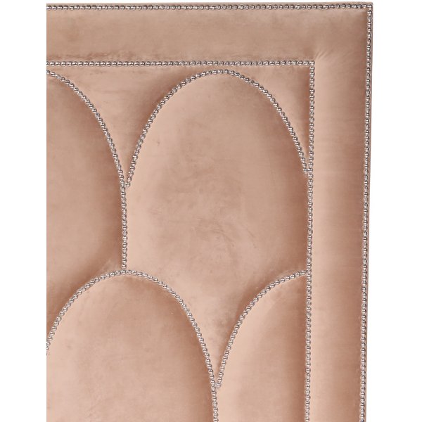 Bianca sänggavel Beige (Sammet) - Valfri bredd Bianca sänggavel Beige (Sammet) - Valfri bredd