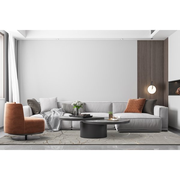 Tapis tissé à la machine Creation Tree Doré Tapis tissé à la machine Creation Tree Doré