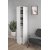 Armoire blanche Space 39,4 x 41,5 x 175,4 cm + Pieds de meubles