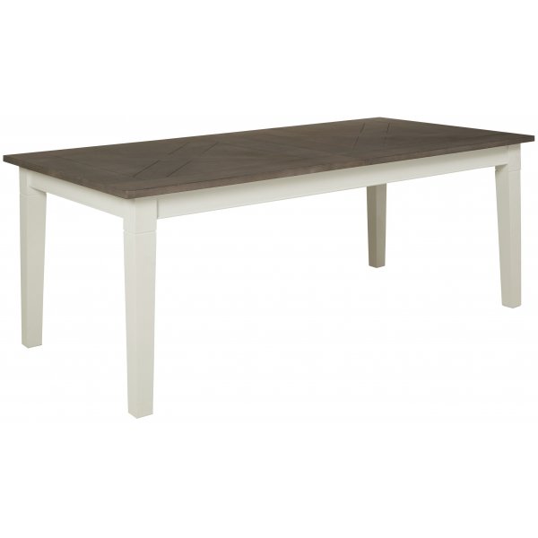 Marstrand matbord butterfly 200-290 cm - Ljusgrå/Rökbetsat lackerad ekfanèr Marstrand matbord butterfly 200-290 cm - Ljusgrå/Rökbetsat lackerad ekfanèr