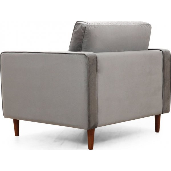 Fauteuil Rome - Gris clair Fauteuil Rome - Gris clair