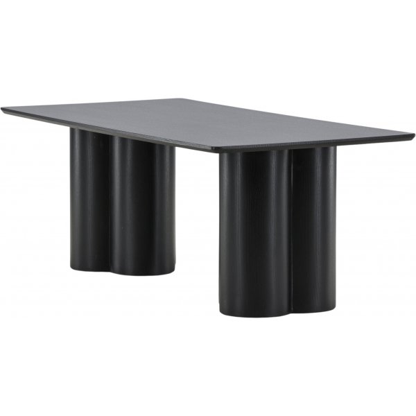 Soffbord 120x60 cm svartbetsat ek - Olivia Soffbord 120x60 cm svartbetsat ek - Olivia