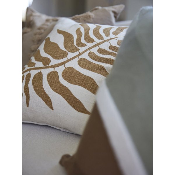 Platte kussenhoes 45 x 45 cm - IJskoffie