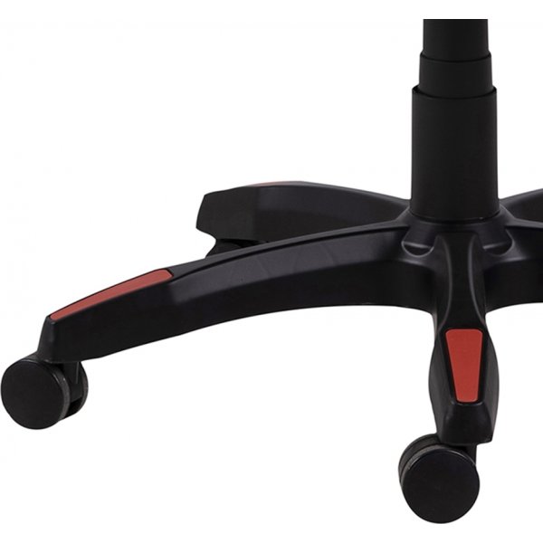 Chaise de bureau / chaise de jeu Canyon - Noir PU/rouge Chaise de bureau / chaise de jeu Canyon - Noir PU/rouge