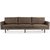 Chicago 4-sits soffa 280 cm - Brun vintage (microfiber)