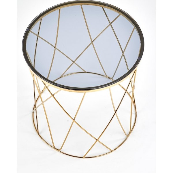 Table basse Corpus 55 cm - Or