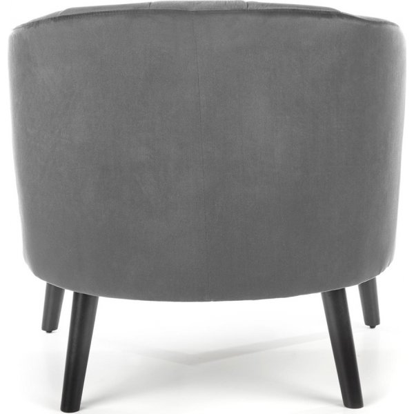 Fauteuil Aric - Gris/noir Fauteuil Aric - Gris/noir