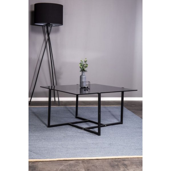 Bivo soffbord 80 x 80 cm - Glas