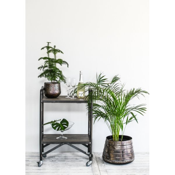 Factory Drink & serveringsvagn - Vintage / Metall