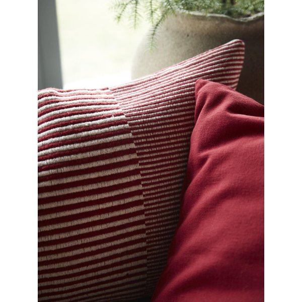 Tyra kussenhoes 40 x 60 cm - Rood