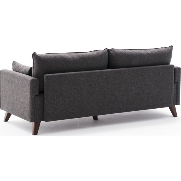 Canap Bella 3 places - Anthracite