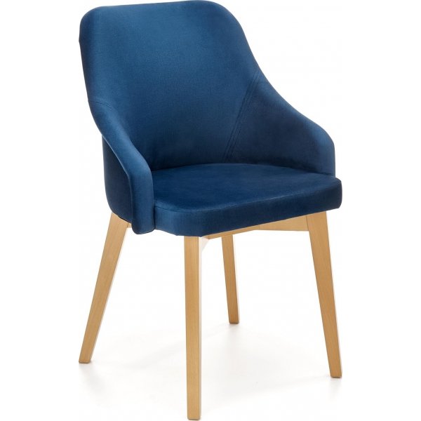 Chaise de salle  manger Catrin 2 - Bleu