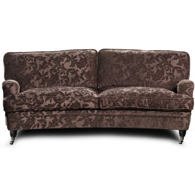 Howard Sir William svngd soffa (Dun) - Mobus Chocolate Floral