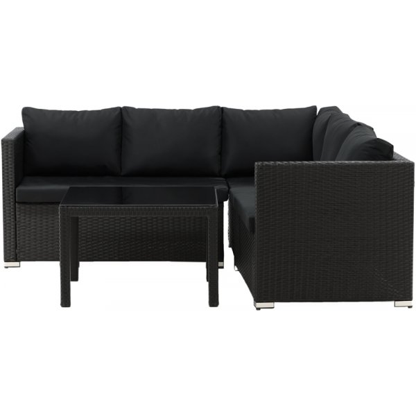 Kuba hörnsoffgrupp - Svart Kuba hörnsoffgrupp - Svart