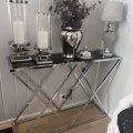 Kundbild Maine konsolbord i krom