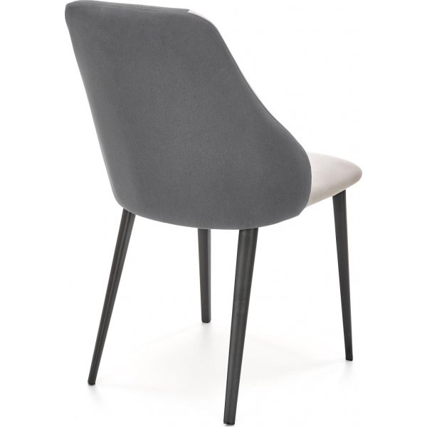 Chaise de salle à manger Cadeira 470 - Gris clair/gris foncé Chaise de salle à manger Cadeira 470 - Gris clair/gris foncé