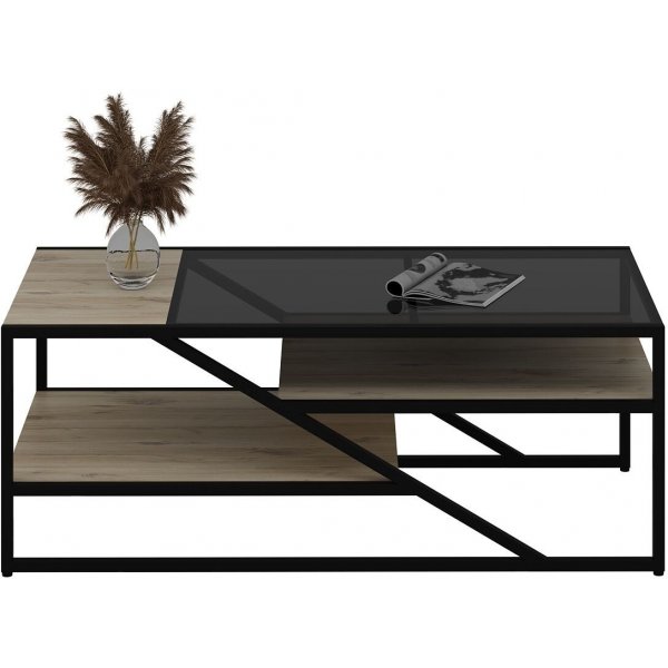 Table basse Lora 120 x 45 cm - Noir Table basse Lora 120 x 45 cm - Noir