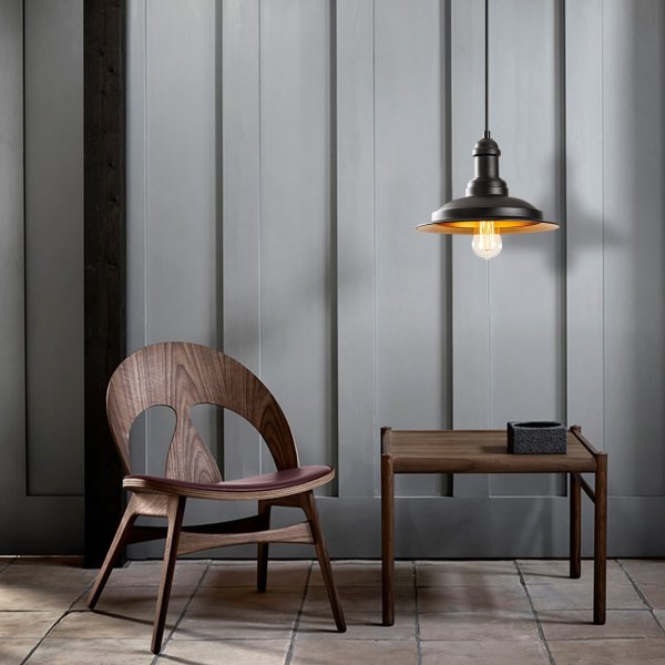 Plafonnier Samba 3719 - Noir/or Plafonnier Samba 3719 - Noir/or