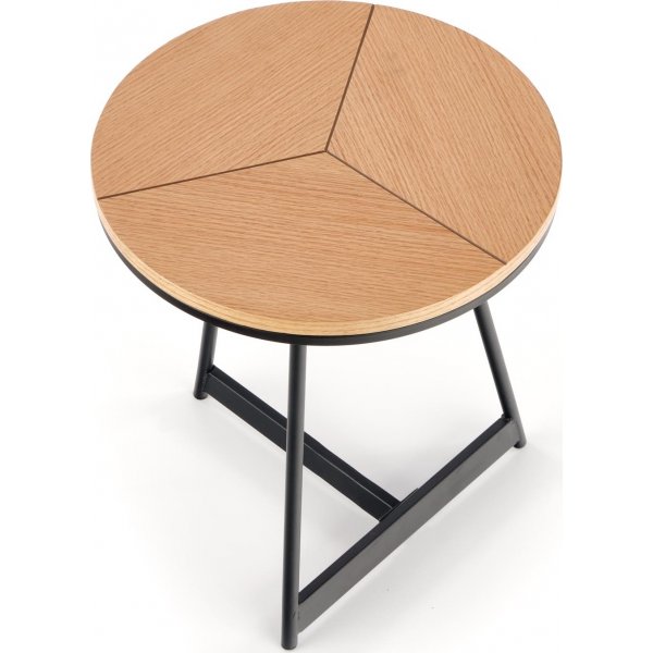 Table basse Polos Ø45 cm - Chêne/noir Table basse Polos Ø45 cm - Chêne/noir