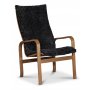 Fushion ftlj i frskinn scandinavian dark grey - Brunbetsad ek